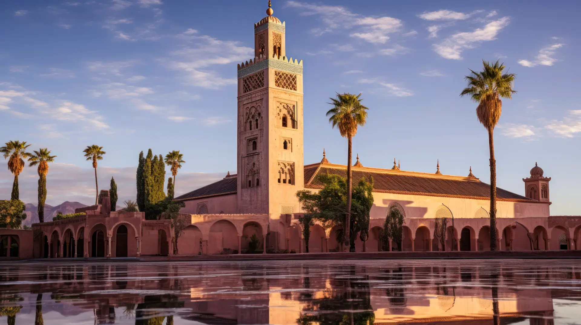 Morocco’s Enchanted Cities Morocco’s Marrakech Moments Koutoubia Mosque.
